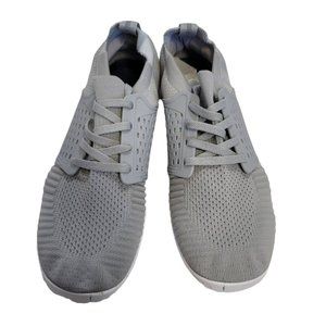 Whitin Mens Barefoot & Minimalist Cross-Trainer Shoes Gray Low Top Lace Up 13 M